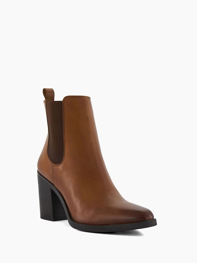 Natur - Dune London Promising Western Chelsea-Stiefeletten - Bild 2 von 4 Natur - Dune London Promising Western Chelsea-Stiefeletten - Bild 2 von 4
