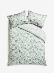Nina Campbell Green Springtime 300 Thread Count Duvet Cover and Pillowcase Set - Image 5 of 5