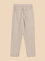 White Stuff Natural Rowena 100% Linen Trousers - Image 6 of 7