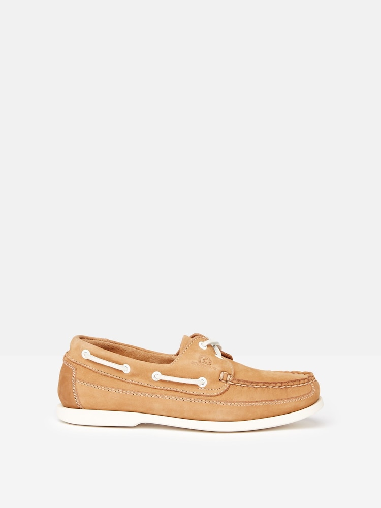 Joules Joules X Chatham Brown Pier Deck Shoes - Image 1 of 6