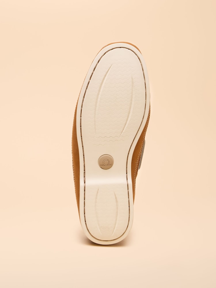 Joules Joules X Chatham Brown Pier Deck Shoes - Image 4 of 7