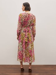 Emme by Marella Purple Floral Maxi Dress - Image 2 of 5