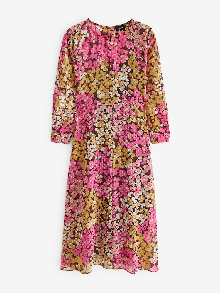 Emme by Marella Purple Floral Maxi Dress - Image 5 of 5