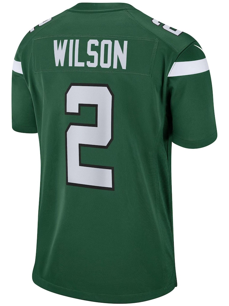 Nike Green NFL New York Jets Game Home Jersey - Zach Wilson - Image 3 of 3