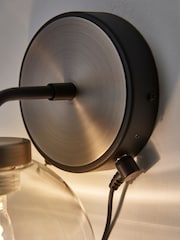 Black Jackson Rechargeable Wireless Wall Light - Image 3 of 6