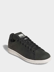 adidas Golf Black Stan Smith Spikeless Trainers - Image 4 of 9