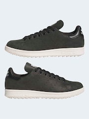 adidas Golf Black Stan Smith Spikeless Trainers - Image 7 of 9