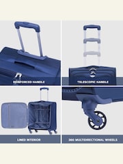Flight Knight Navy 56x45x25cm EasyJet Overhead Soft Case - Image 5 of 5