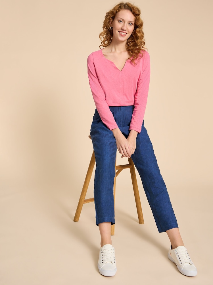 White Stuff Rowena 100% linnen broek - Image 3 of 7