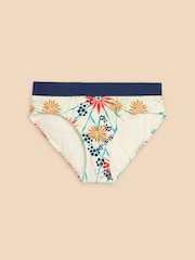 White Stuff White Valley Tummy Control Bikini Bottoms - Image 5 of 7