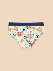 White Stuff White Valley Tummy Control Bikini Bottoms - Image 6 of 7