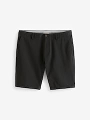 Negro - Corte slim - Pantalones cortos chinos elásticos - Imagen 5 de 8
