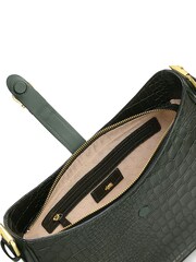 Radley Green Linden Gardens Faux Croc Large Zip-Top Shoulder Bag - Image 3 of 4