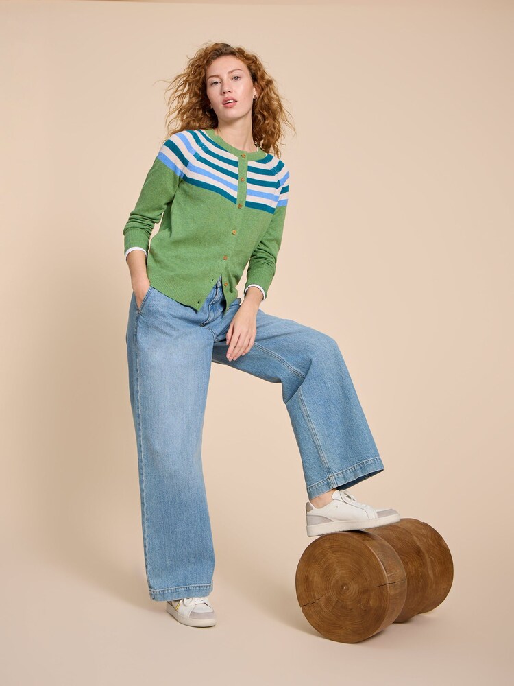 White Stuff Green Lulu Cardigan - Image 1 of 7