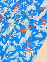 White Stuff Blue Tallie EcoVero™ Jersey Dress - Image 7 of 7