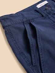 White Stuff Blue Twister Chino Trousers - Image 7 of 7