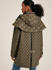 Joules Edinburgh Green Premium Waterproof Hooded Raincoat - Image 2 of 12