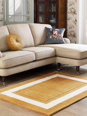 Laura Ashley Gold Lewes Rug - Image 1 of 4