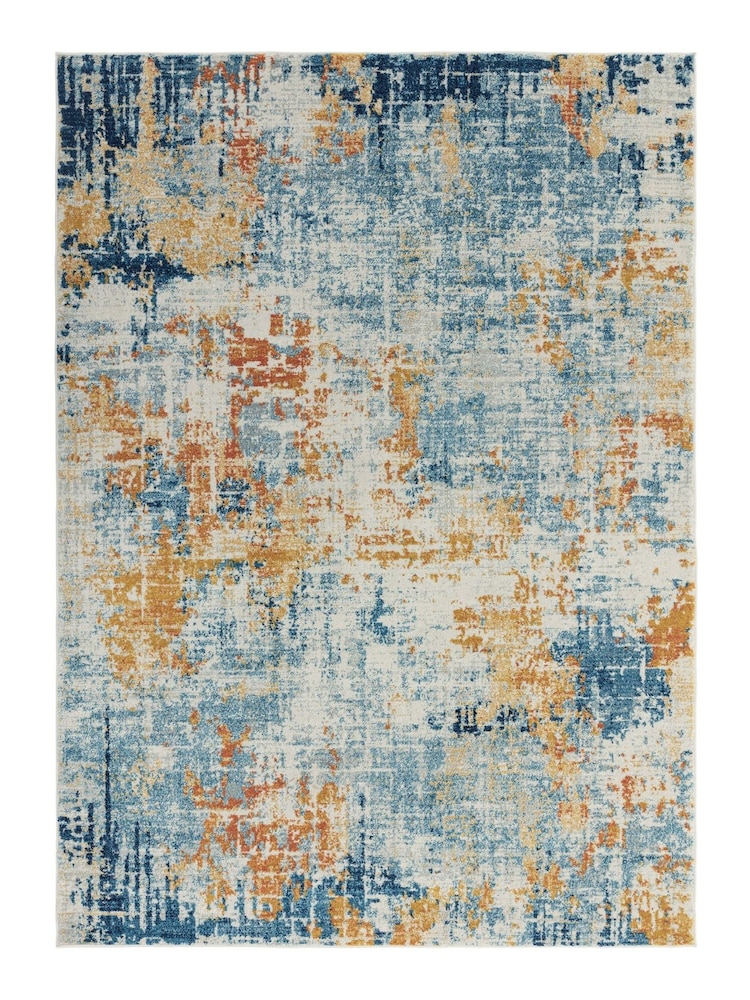 Asiatic Rugs Yellow Nova Illusion Rug - Image 2 of 4