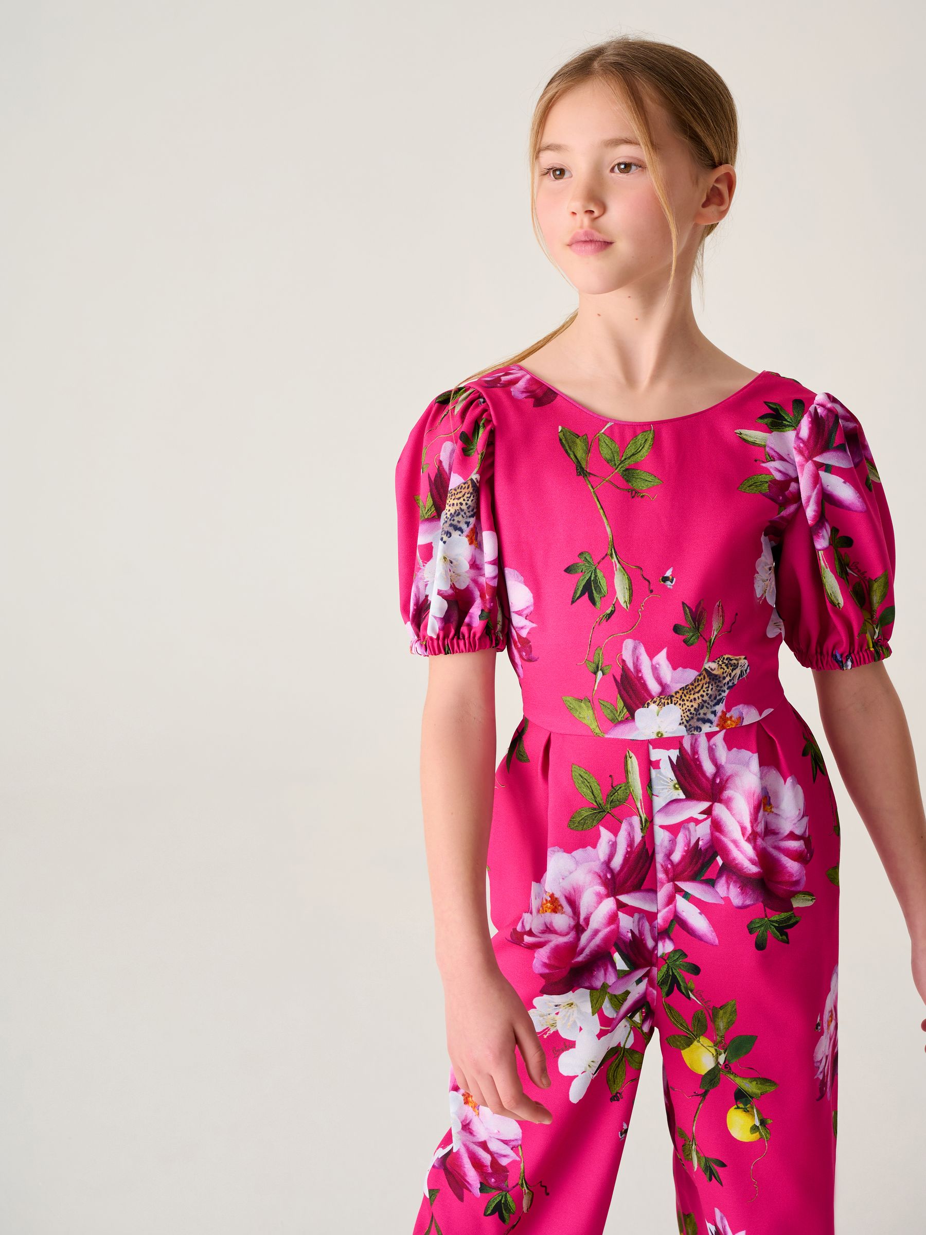 Buy Baker by Ted Baker Pink Floral Jumpsuit from Next Oman