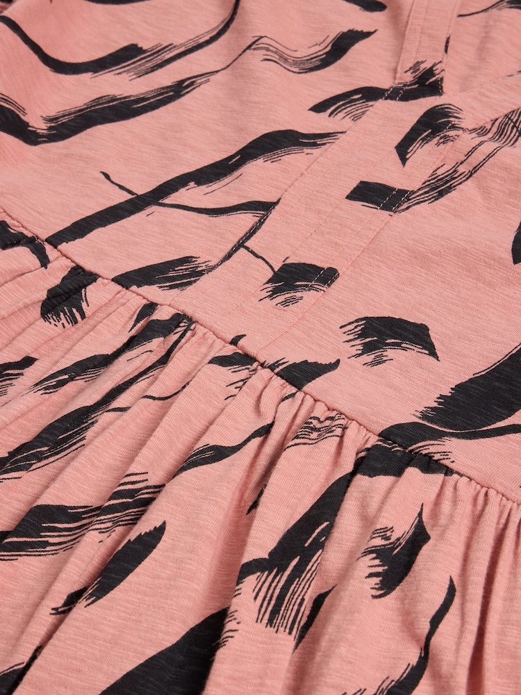 White Stuff Pink Karina Jersey Shirt Dress - Image 7 of 7 White Stuff Pink Karina Jersey Shirt Dress - Image 7 of 7