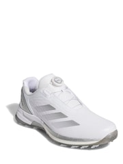 Adidas Golf White Adizero ZG Low Shoes - Image 1 of 8