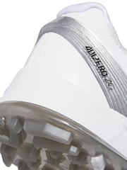 Adidas Golf White Adizero ZG Low Shoes - Image 5 of 8