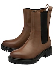 Lotus Natural Leather Pull-On Ankle Boots - Image 2 of 4