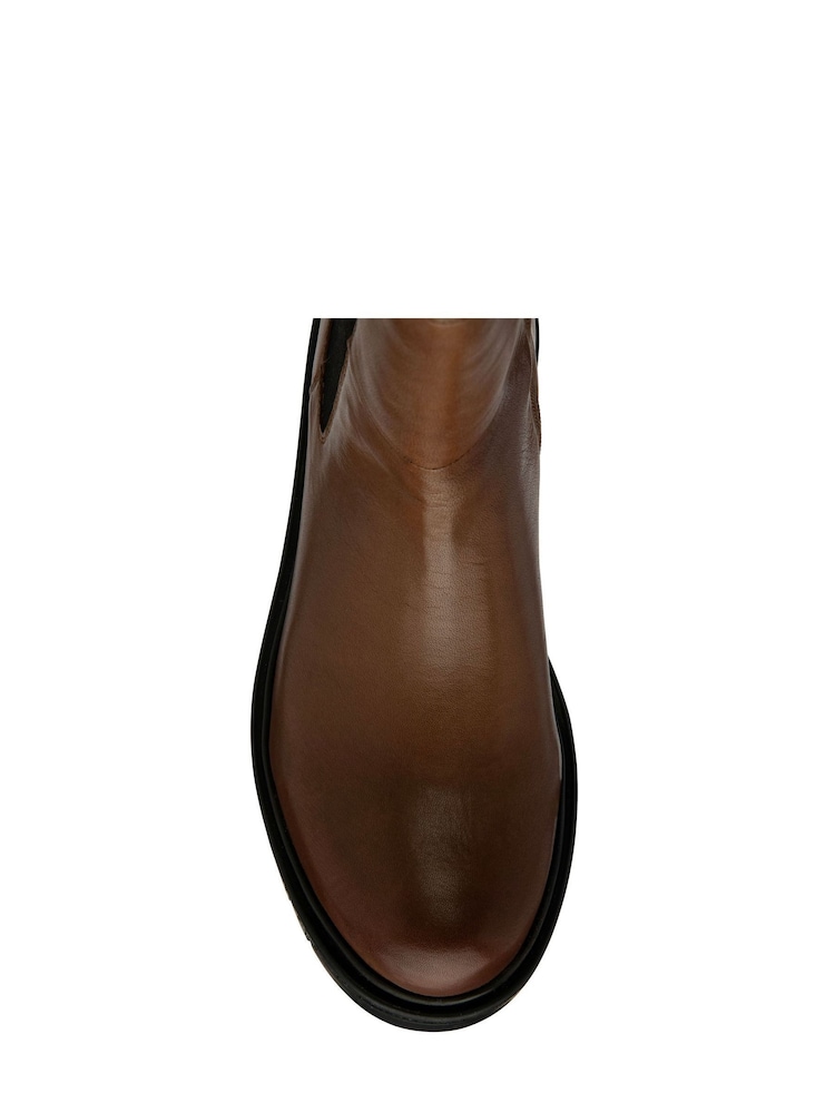Lotus Natural Leather Pull-On Ankle Boots - Image 4 of 4