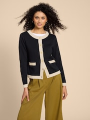 White Stuff Black Charlotte Cardigan - Image 2 of 7