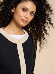 White Stuff Black Charlotte Cardigan - Image 4 of 7