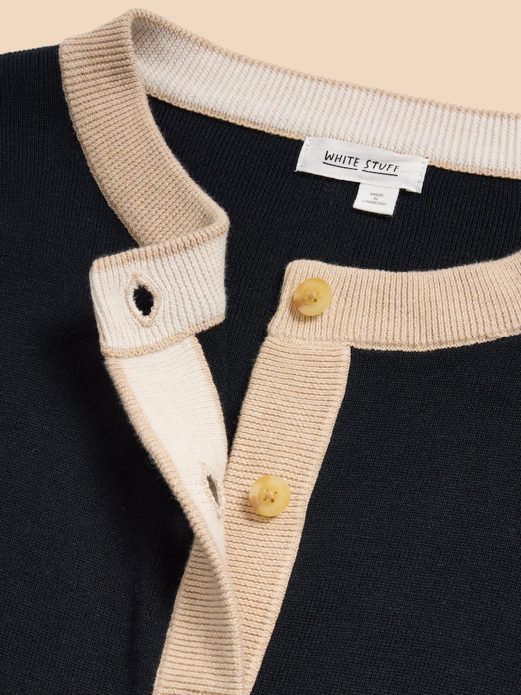White Stuff Black Charlotte Cardigan - Image 7 of 7
