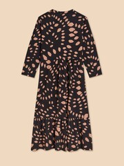 White Stuff Black Petite Naya Jersey Dress - Image 6 of 7