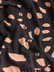 White Stuff Black Petite Naya Jersey Dress - Image 7 of 7