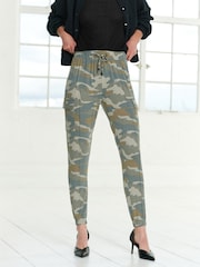 Camouflage Cargo Jersey Joggers - Image 2 of 7