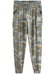 Camouflage Cargo Jersey Joggers - Image 6 of 7