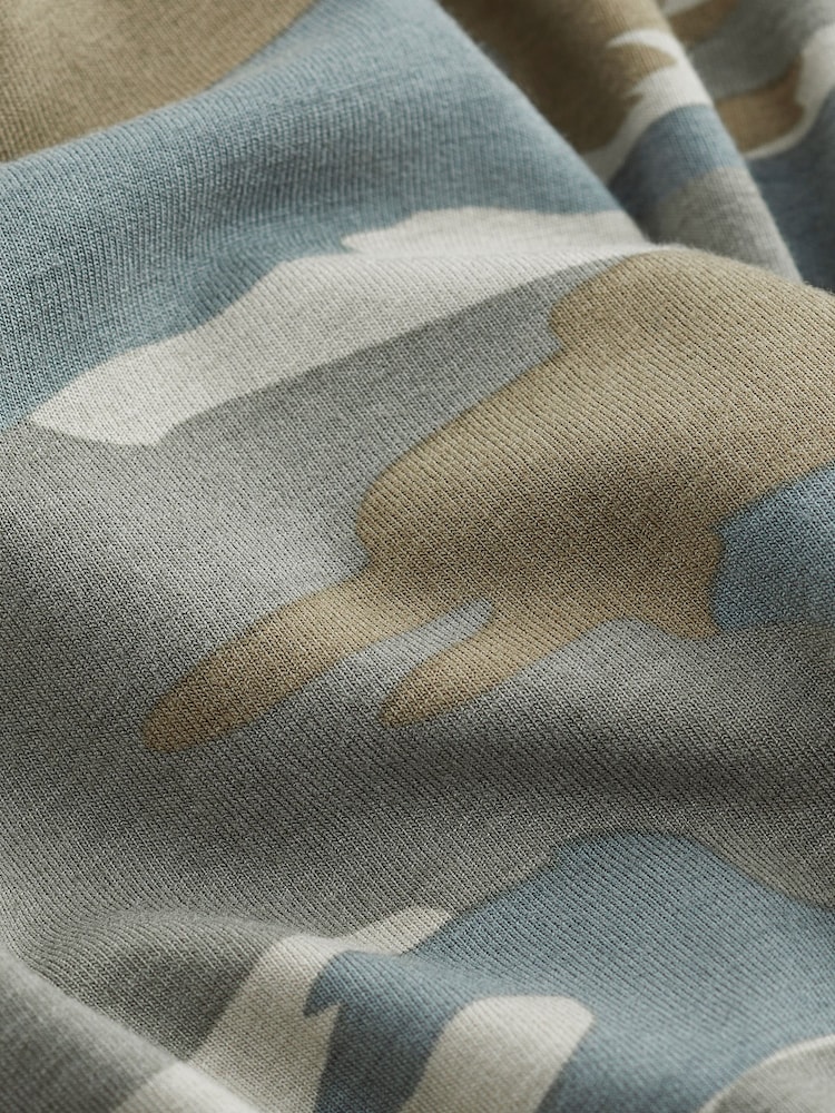 Camouflage Cargo Jersey Joggers - Image 7 of 7