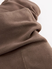 Mink Brown Forever Comfort® Slouch Pull-On Suede Boots - Image 9 of 9