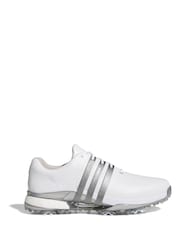 Adidas Golf White TOUR360 24 Shoes - Image 2 of 10