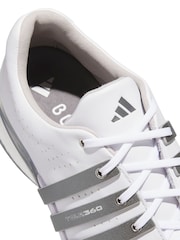 Adidas Golf White TOUR360 24 Shoes - Image 8 of 10