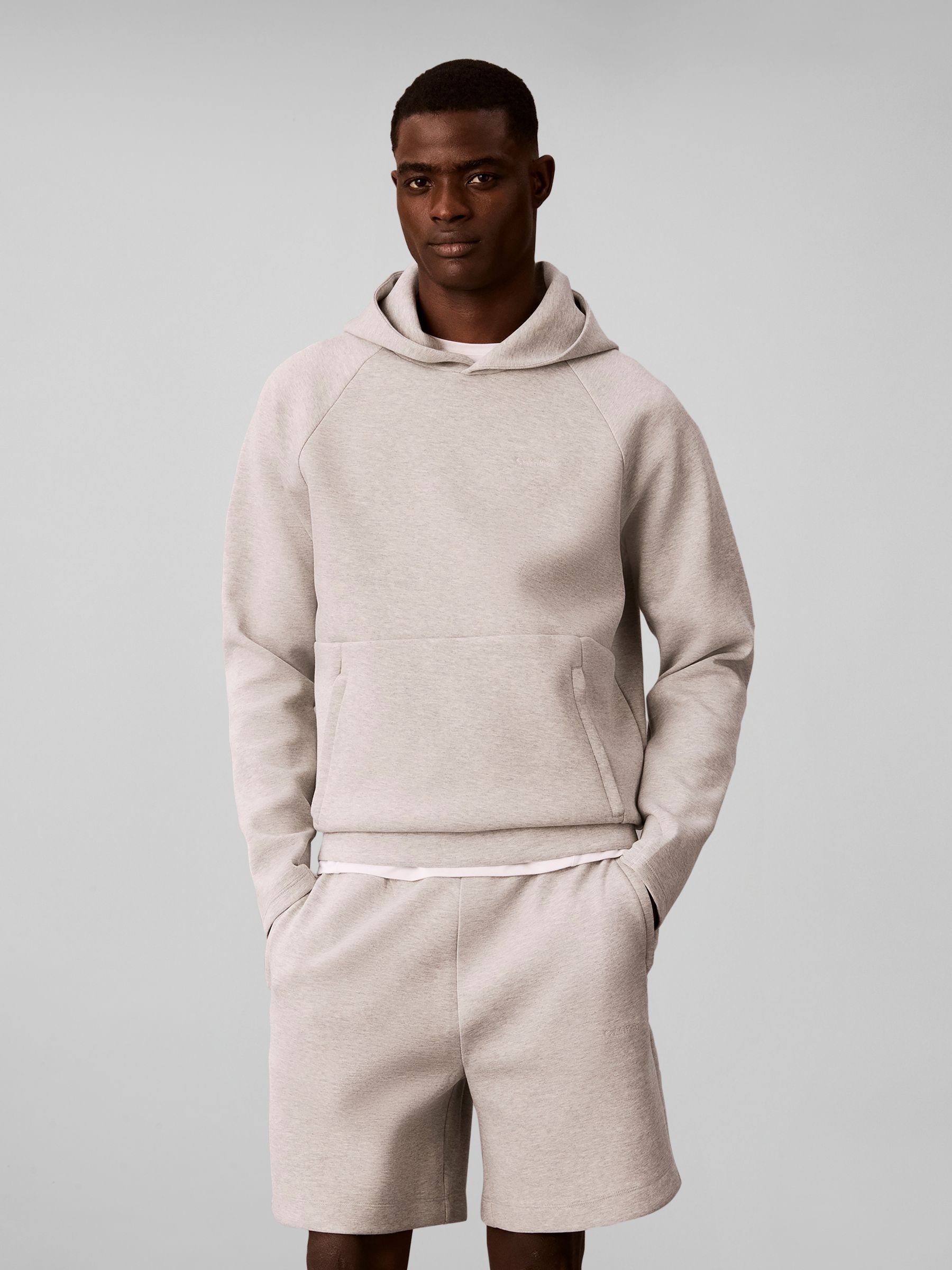 Buy Calvin Klein Grey Performance Double-Knit Gym Shorts from Next Israel