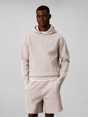 Calvin Klein Grey Performance Double-Knit Gym Shorts - Image 3 of 6