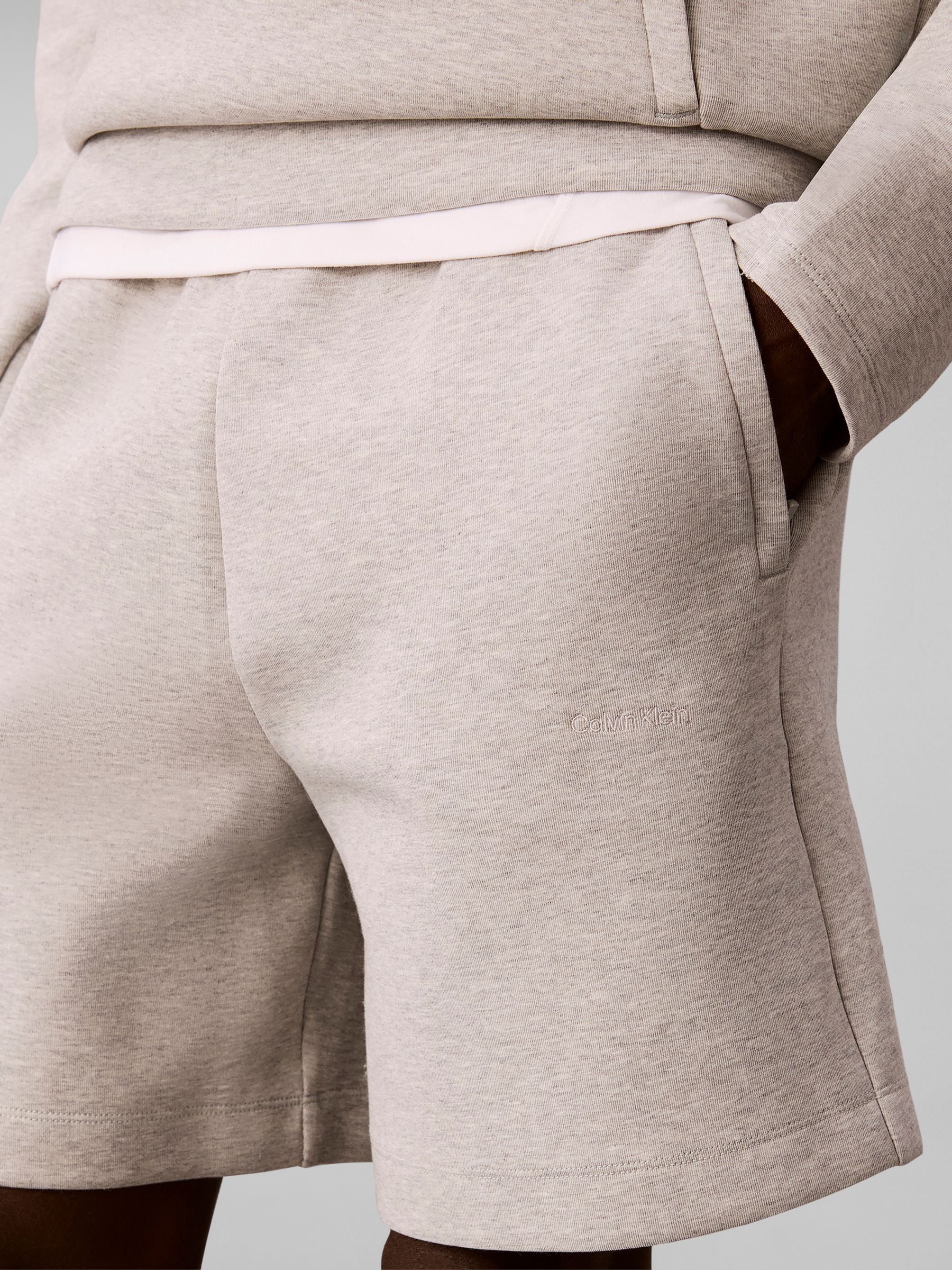 Buy Calvin Klein Grey Performance Double-Knit Gym Shorts from Next Israel