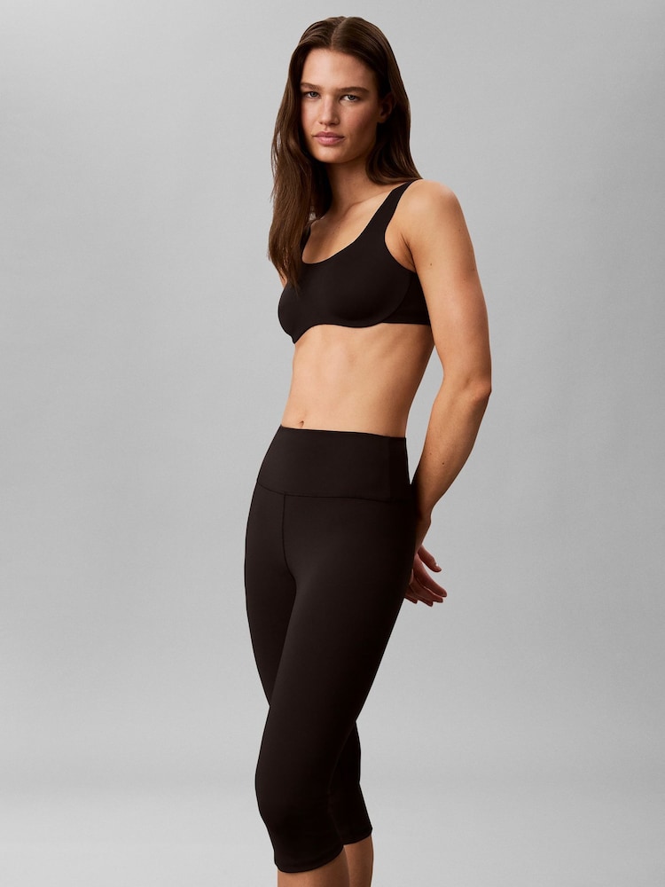 Calvin Klein Pustende Capri-leggings med høy midje - Bilde 1 av 8