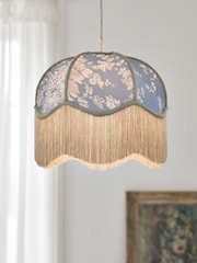 Shabby Chic by Rachel Ashwell® Blue Josephina 100% Cotton Shade - Image 1 of 5