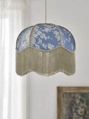 Shabby Chic by Rachel Ashwell® Blue Josephina 100% Cotton Shade - Image 2 of 5