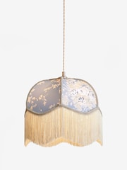 Shabby Chic by Rachel Ashwell® Blue Josephina 100% Cotton Shade - Image 5 of 5