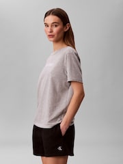 Grå - Calvin Klein Breathable Quick-Dry Travel T-Shirt - Bilde 3 av 6