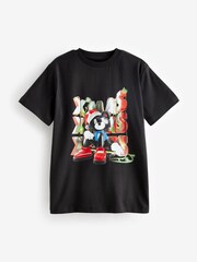 Bear Print Short Sleeve Christmas T-Shirt (3-16yrs) - Image 4 of 6
