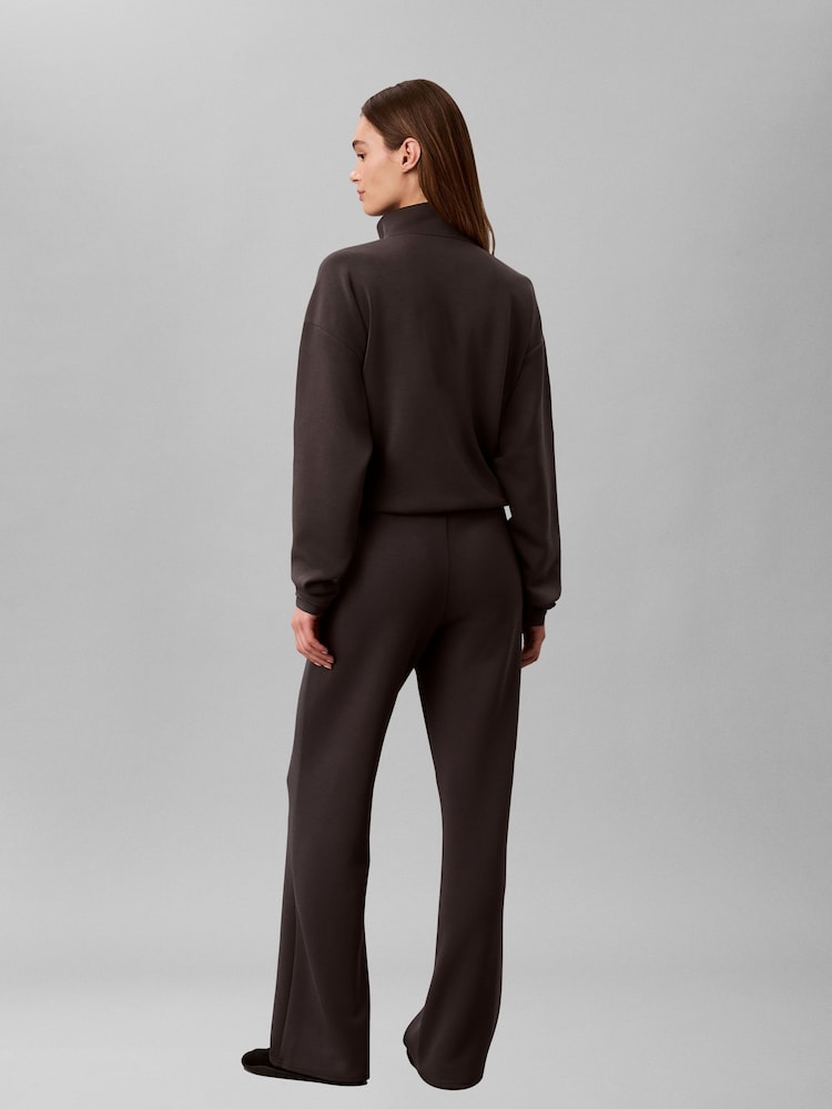 Boz - Calvin Klein Smooth Knit Trousers - 6şəkildən 2 şəkil
